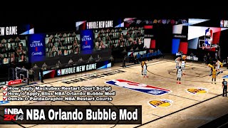 NBA Orlando Bubble Mod by Bliss on Mackubex Restart Roster | Full Guide screenshot 4