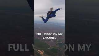 SKYDIVING GONE WRONG! #skydivinggonewrong #fridayfreakout #skydivingaccident #skydiving