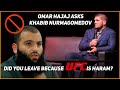 Omar Hajaj asks Khabib Nurmagomedov: "Did you leave UFC because it could be haram?!"