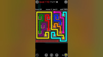 Flow Free Walkthrough - Pockets Pack 11x11 - Level 91 to 120