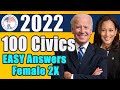 100 civics questions and answers 2008 version 2021 UPDATED US Citizenship | USCIS Official N-400
