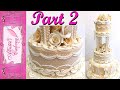 Part 2-Lambeth Wedding Cake Tutorial- Middle Tier