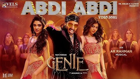 This portion on🔥🔥🔥| Genie - ABDI ABDI Video Song |AR Rahman |Ravi Mohan |Kalyani |Krithi Shetty