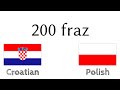 200 fraz - Chorwacki - Polski