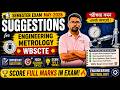 Engineering Metrology Suggestion 2026 🔥 | WBSCTE Diploma Semester Exam | Most Important Questions