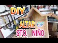 DIY ALTAR OF STO. NIÑO | F BARON TV | THE MAKING #PART 1