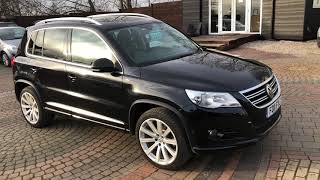 2011 11 Plate VW Tiguan 2.0 TDI R-Line 4MOTION 5 Dr