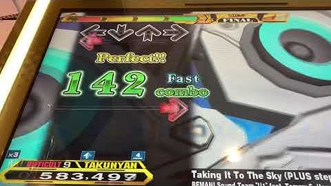 【DDR A20 PLUS】Taking It To The Sky (PLUS step)【DIFFICULT】