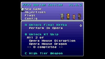 Worlds Collide (FF6 Randomizer) - Seed of the Week 176 - Celes