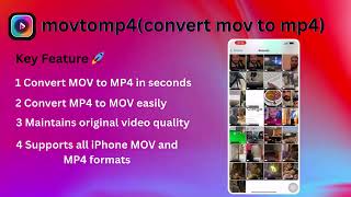 How to Convert MOV to MP4 on iPhone (Fast & Without Losing Quality) | movtomp4 screenshot 1