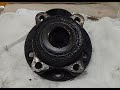 Volvo XC90 Front Wheel Bearing Replacement
