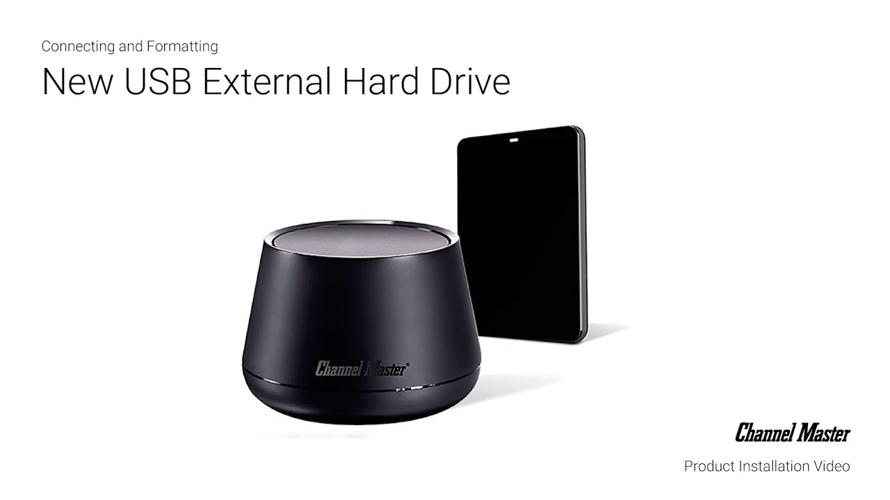 How To Correctly Connect Disconnect An External Hard Drive To The Stream Channel Master 