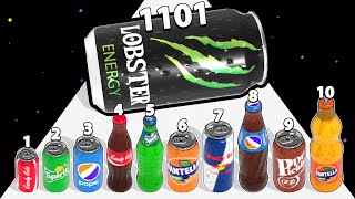 SODA MERGE 3D - Level Up Bottle (Pepsi Cola, ASMR Gameplay) screenshot 4