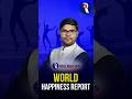 World Happiness Report 😱| India Rank in Happiness Index | #Ranking #Shorts