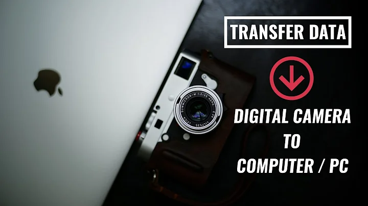 How To Transfer Files From Digital Camera To Computer via USB Cable !