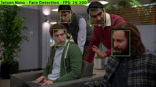 Jetson Nano - Realtime Face Detection - 30FPS