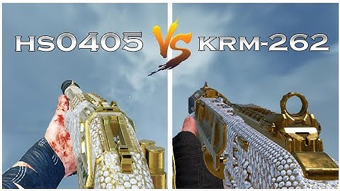 " KRM-262 vs HS0405 " is HS0405 better than KRM-262 ? ( Gameplay Comparison )