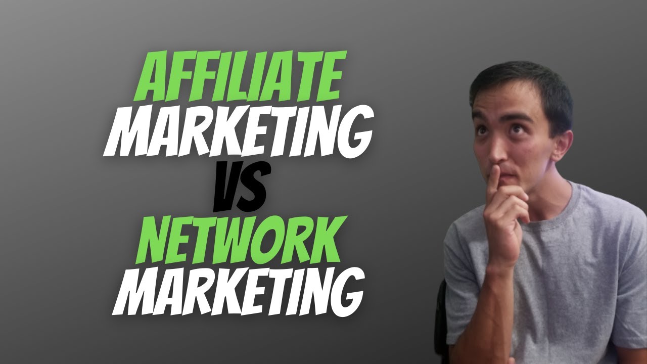 Network Marketing Vs Affiliate Marketing (PROS & CONS Infographic)