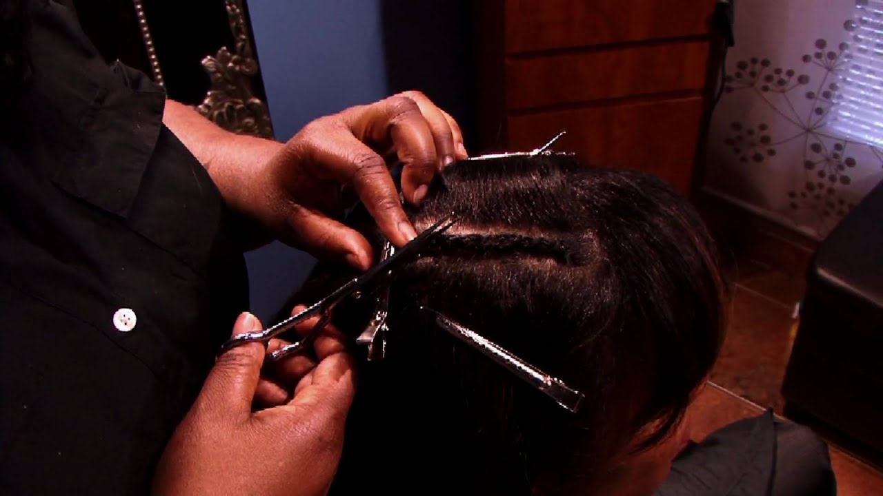 Hairstyles & Weaves How to Remove Hair Threading YouTube