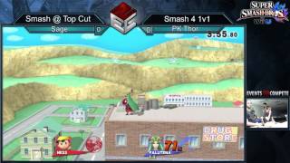 Smash 4 Top Cut Weekly #3 (Customs): Sage (Palutena) vs. PK Thor (Ness/Lucas)