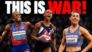 1Min Left!😱 WHO RULES THE 100M NOW?! Alfred, Sha’Carri, Melissa & Amy Hunt COLLIDE in Zürich!