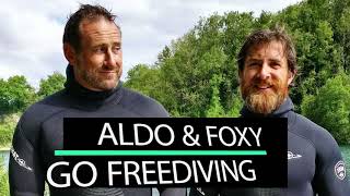 Foxy and Aldo learn to freedive with Go Freediving