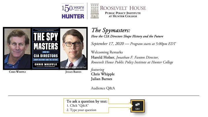 Chris Whipple - The Spymasters: How the CIA Directors Shape History and the Future