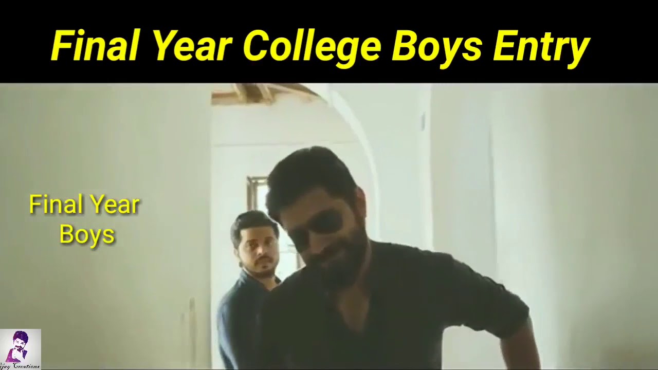 Final year college students mass gethu 😎 status video YouTube