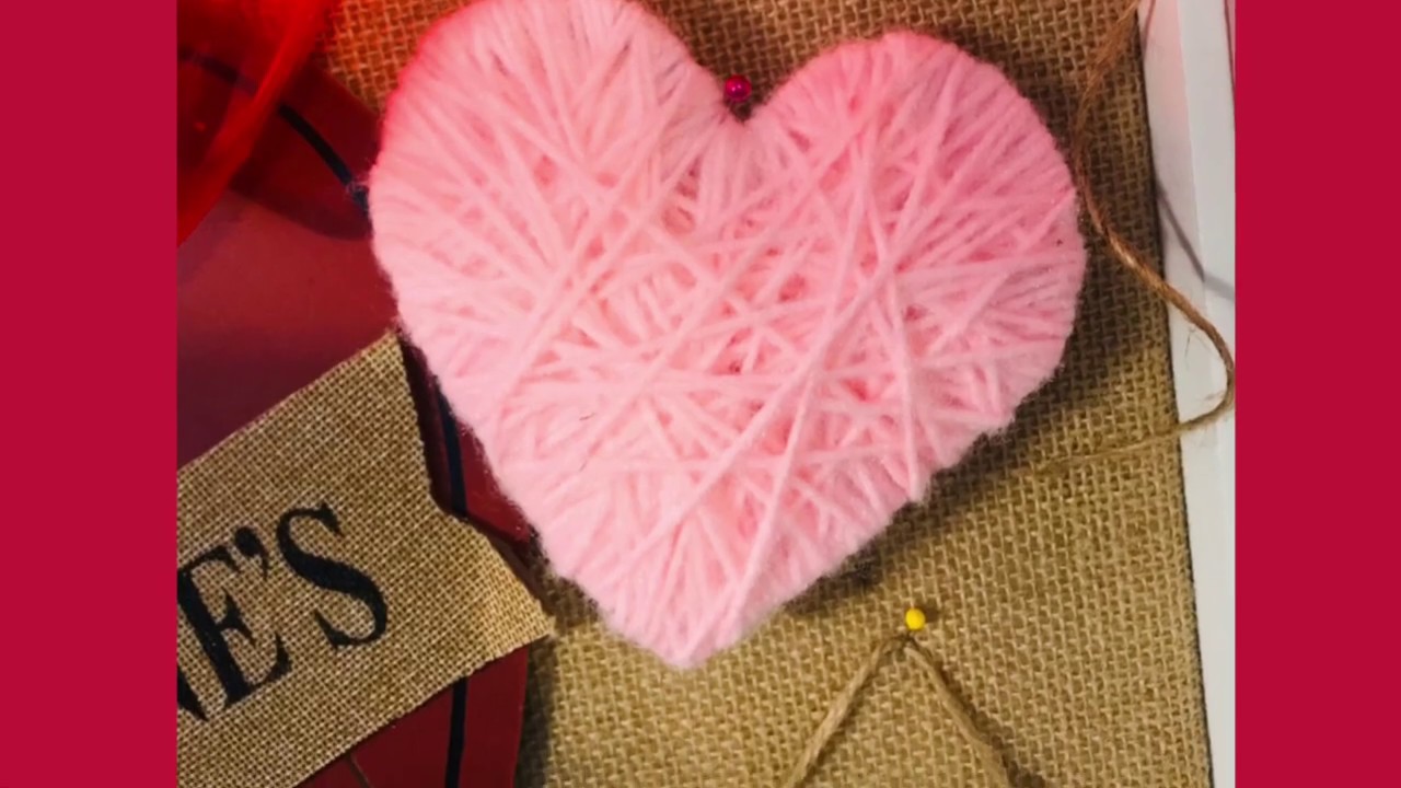 Dollar Tree Wooden Heart Project - My Eclectic Treasures