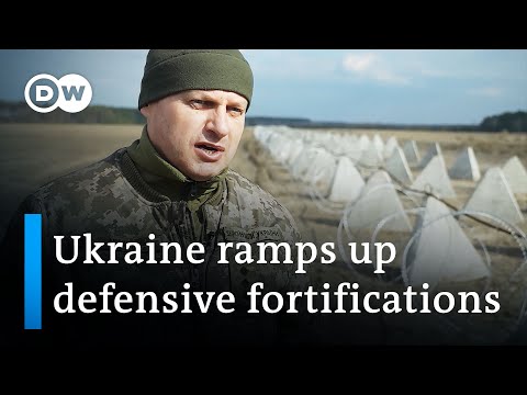 How Ukraine builds fortifications on its border with Russia and Belarus 