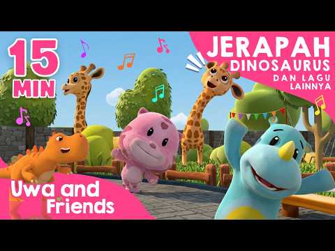 Jerapah & Dinosaurus | Lagu Anak Balita 15 Menit Nonstop