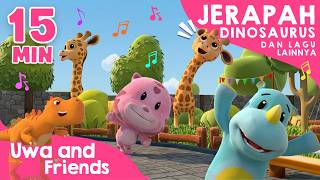 Download Lagu Giraffe \u0026 Dinosaur | 15 Minute Nonstop Nursery Rhymes for Toddlers MP3