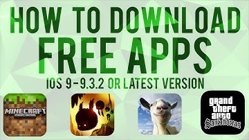 How to Download Free Apps On iOS 9 and Up! (No Jailbreak! No Computer!)