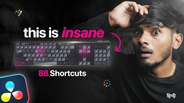 ULTIMATE 88 DaVinci Resolve Keyboard Shortcuts to Edit 5X FASTER