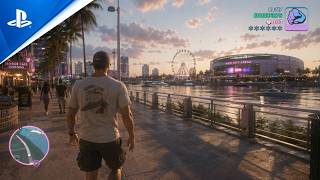 GTA 6 - 20 Minutes of Open World Gameplay! Free Roam PS5 Pro 4k Next Gen Graphics - Fan Made Concept