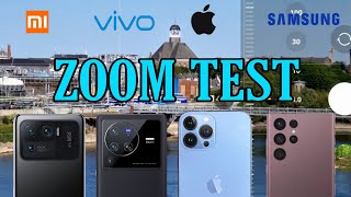 Vivo x80 pro, Samsung galaxy s22 ultra, iPhone 13 pro max, Xiaomi 11 Ultra Camera & ZOOM TEST