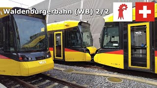 Waldenburgerbahn (WB) (2/2) (Apr 18, 2024) #switzerland #railway #Waldenburgerbahn