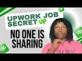 Hidden Strategies to Land Jobs on Upwork That No One Is Talking About