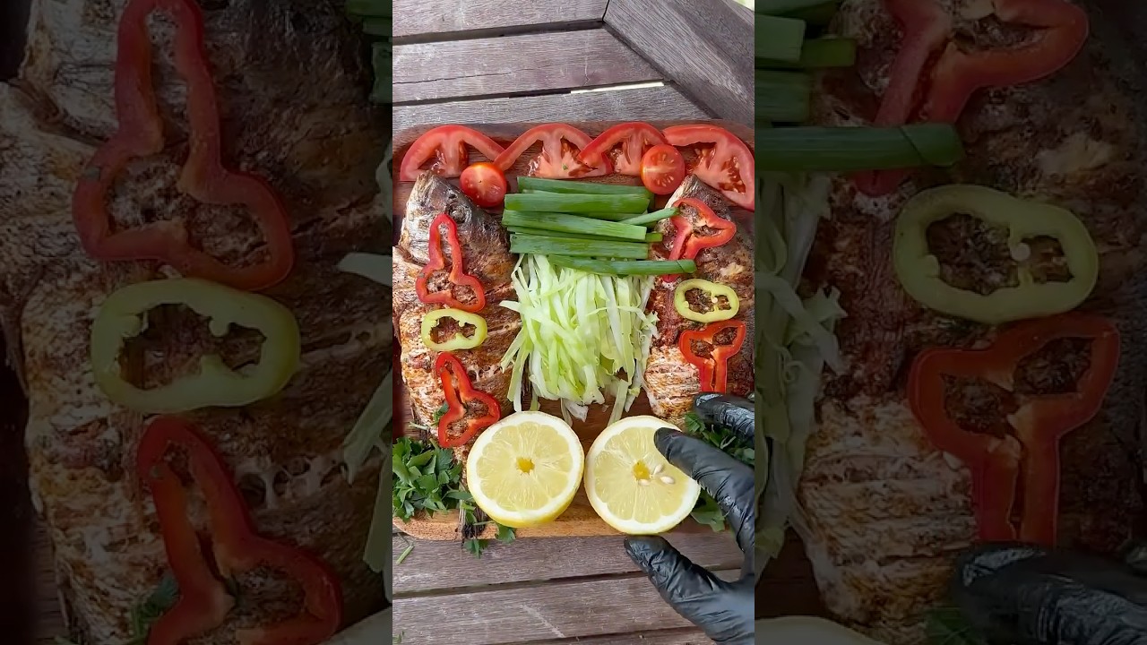Lezzetli Balık Izgara Tarifi | Pratik ve Nefis Deniz Ürünü Keyfi 🐟🔥cooking #shorts