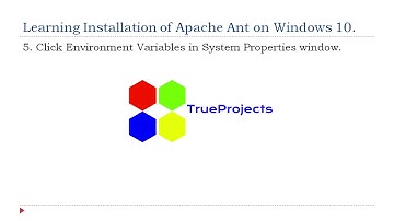 Installing Apache Ant on Windows 10