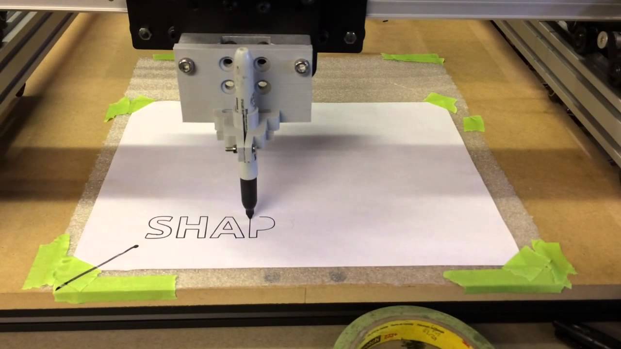 Shapeoko 2 TinyG "Hello World"