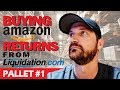 Buying Amazon Returns from Liquidation.com to Sell on Ebay, Pallet #1