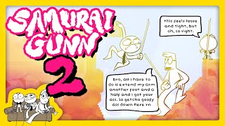 Samurai Gunn 2で無限ナイフ投げ！！ (Nutshell Games) screenshot 1