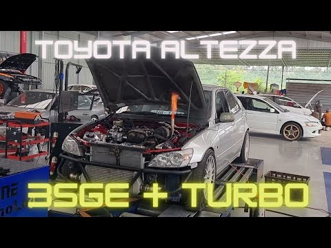 ALTEZZA TURBO 3SGE | DYNO TUNE | DRIFT RACING PROJECT !!! 4K