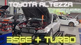 ALTEZZA TURBO 3SGE | DYNO TUNE | DRIFT RACING PROJECT !!! 4K