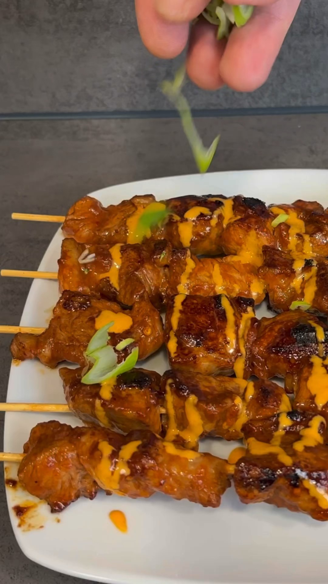 Schnelles Schweinenacken - Spieße „Korean Style“ Rezept #rezept - YouTube