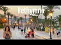 Rethymno (Ρέθυμνο), Greece 4K-HDR Walking Tour - 2021 - Tourister Tours