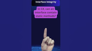 Static Methods in C# Interfaces from C# 8.0