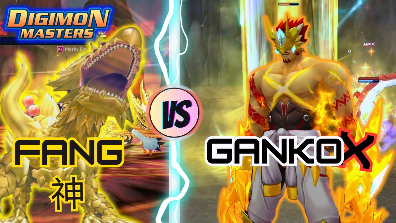 Fang Shin VS Vikaralhamon DG - Digimon Masters Online 