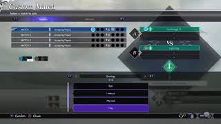 Dissidia Final Fantasy Nt Squall Acting Cool Infront Of Rinoa. Xd